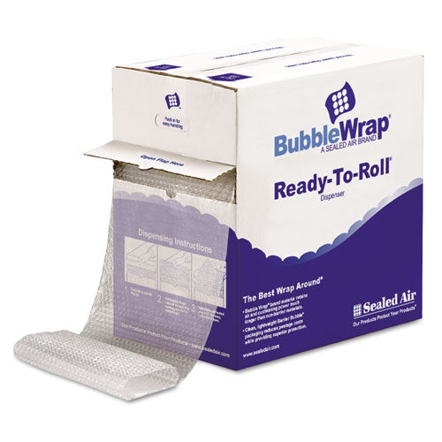 Sealed Air Bubble Wrap, Self-Clinging Air-Cushioned, 3-16" Thick, 12" x 175ft 100031635