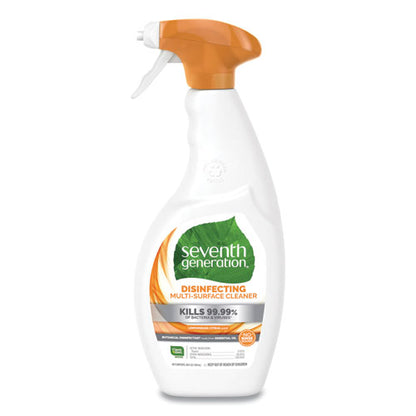 Seventh Generation Botanical Disinfecting Multi-Surface Cleaner 26 oz Spray Bottle (8 Pack) 22810