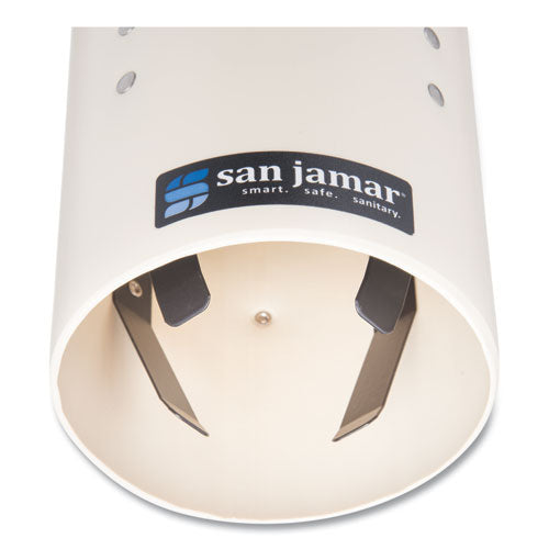 San Jamar Foam Cup Dispenser with Removable Cap, For 4 oz to 10 oz Cups, Sand C4210PFSD