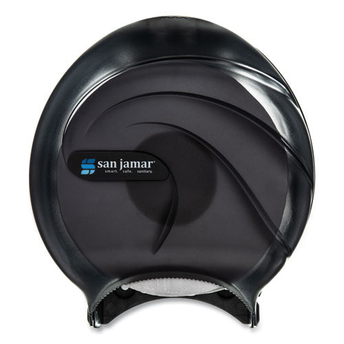San Jamar Single JBT Tissue Dispenser, Oceans, 10 1-4 x 5 5-8 x 12, Black Pearl R2090TBK
