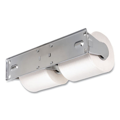 San Jamar Locking Toilet Tissue Dispenser, 12 3-8 x 4 1-2 x 2 3-4, Chrome R260XC