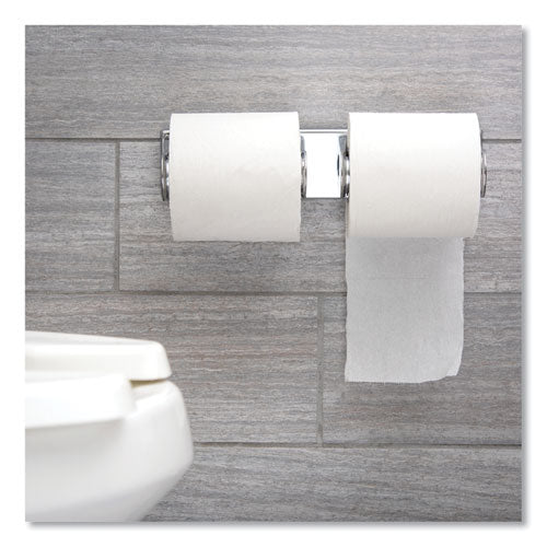 San Jamar Locking Toilet Tissue Dispenser, 12 3-8 x 4 1-2 x 2 3-4, Chrome R260XC