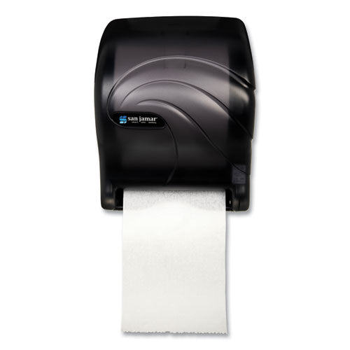 San Jamar Tear-N-Dry Essence Touchless Towel Dispenser, 11.75 x 9.13 x 14.44, Black Pearl T8090TBK
