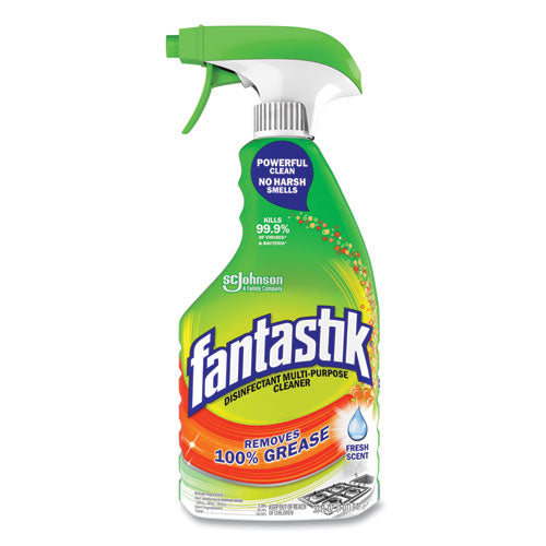 Fantastik Disinfectant Multi-Purpose Cleaner Fresh Scent, 32 oz Spray Bottle 306387