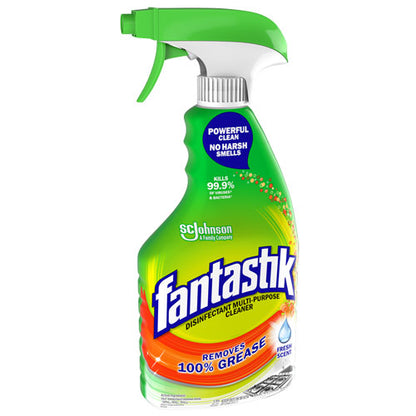 Fantastik Disinfectant Multi-Purpose Cleaner Fresh Scent, 32 oz Spray Bottle 306387