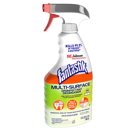 Fantastik Herbal Multi-Surface Disinfectant Degreaser 32 oz Spray Bottle 311836