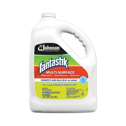 Fantastik Multi-Surface Disinfectant Degreaser, Pleasant Scent, 1 Gallon Bottle, 4-Carton 311930