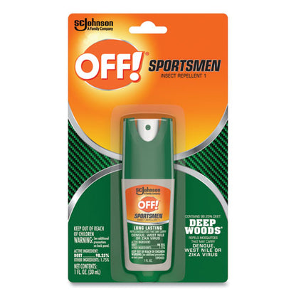 OFF! Deep Woods Sportsmen Insect Repellent, 1 oz Spray Bottle 317188