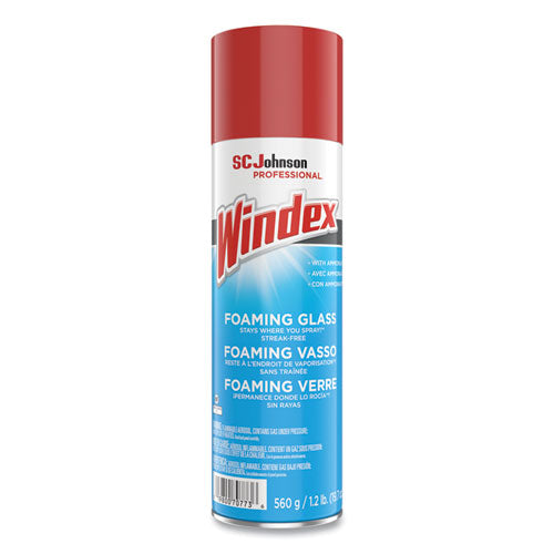 Windex Glass Cleaner with Ammonia-D, 20 oz Aerosol Spray 696501