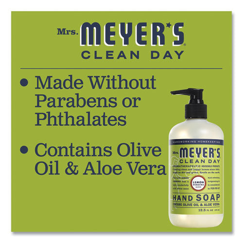 Mrs. Meyer's Clean Day Liquid Hand Soap, Lemon Verbena, 12.5 oz 651321