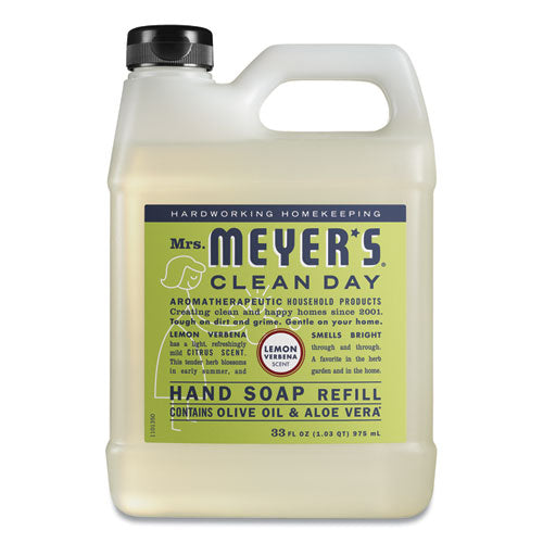 Mrs. Meyer's Clean Day Liquid Hand Soap Refill, Lemon Verbena, 33 oz 651327