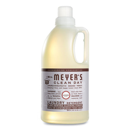 Mrs. Meyer's Liquid Laundry Detergent, Lavender Scent, 64 oz Bottle 651367