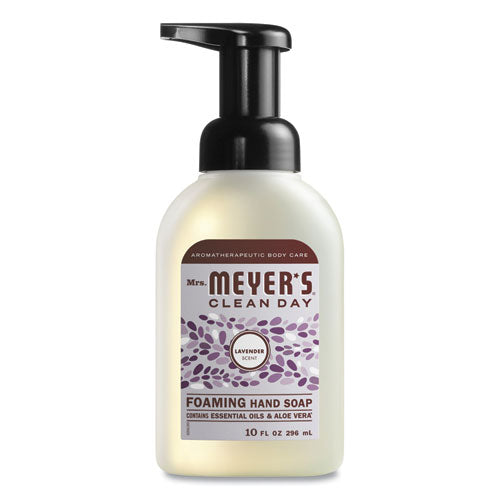 Mrs. Meyer's Foaming Hand Soap, Lavender, 10 oz, 6-Carton 662031