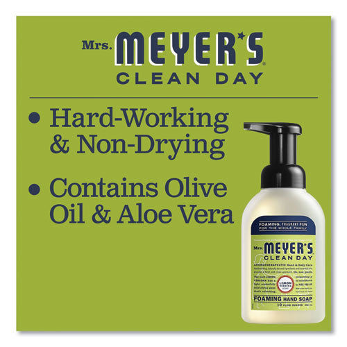 Mrs. Meyer's Foaming Hand Soap, Lemon Verbena, 10 oz 662032
