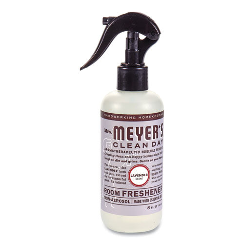 Mrs. Meyer's Clean Day Room Freshener, Lavender, 8 oz, Non-Aerosol Spray, 6-Carton 670763