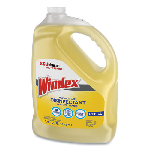 Windex Multi-Surface Disinfectant Cleaner, Citrus, 1 gal Bottle 682265EA