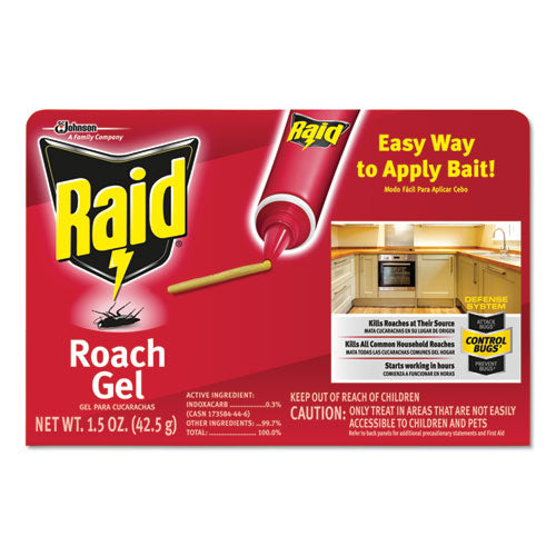 Raid Ant Gel, 1.06 oz, Tube, 8-Carton 697326