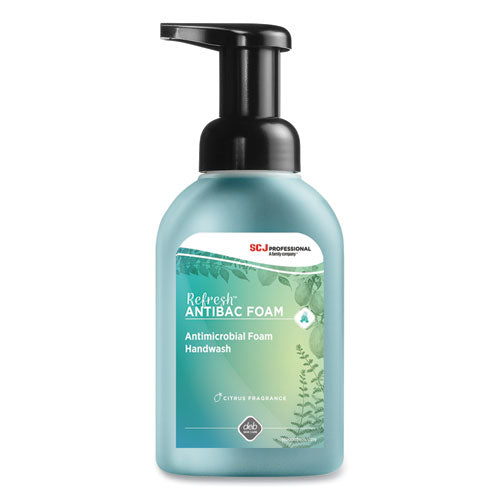 SC Johnson Refresh Foaming Hand Soap, Citrus Scent, 400 mL Pump Bottle, 16-Carton 10691240071430