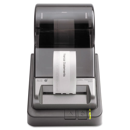 Seiko SLP-620 Smart Label Printer with Label Creator Software, 70 mm-sec Print Speed, 300 dpi, 4.5 x 6.78 x 5.78 SLP650