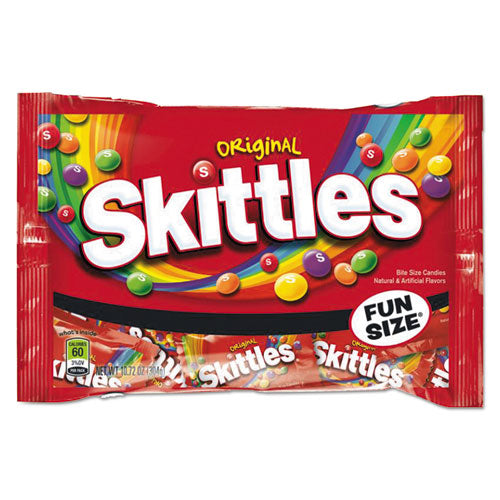 Skittles Chewy Candy, Original, Fun Size, 10.72 oz Bag WMW24581