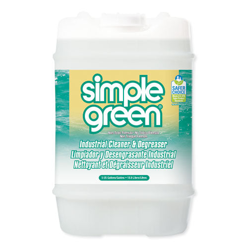 Simple Green Industrial Cleaner and Degreaser, Concentrated, 5 gal, Pail 2700000113006