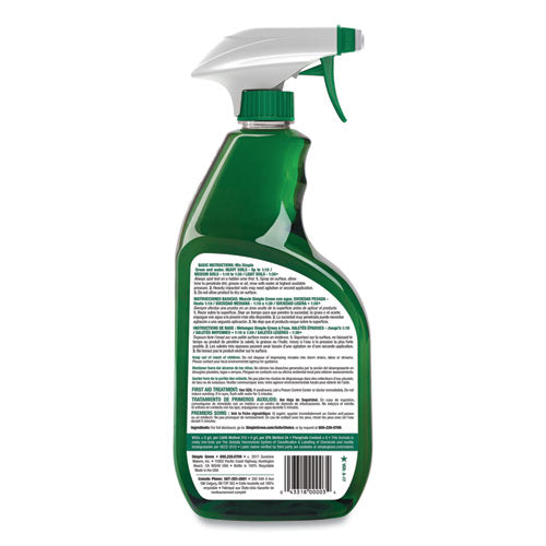 Simple Green Industrial Cleaner and Degreaser, Concentrated, 24 oz Spray Bottle, 12-Carton 2710001213012