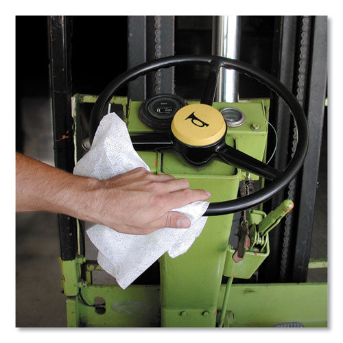 Simple Green Safety Towels, 10 x 11 3-4, 75-Canister, 6 per Carton 3810000613351