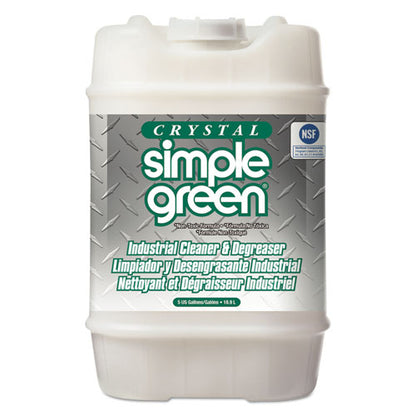 Simple Green Crystal Industrial Cleaner-Degreaser, 5 gal Pail 0600000119005