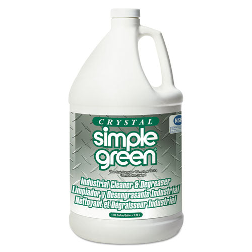 Simple Green Crystal Industrial Cleaner-Degreaser, 1 gal Bottle, 6-Carton 0610000619128