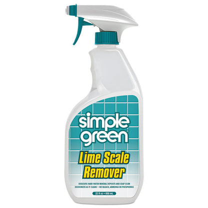 Simple Green Lime Scale Remover, Wintergreen, 32 oz Spray Bottle, 12-Carton 1710001250032