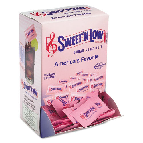 Sweet'N Low Zero Calorie Sweetener, 1 g Packet, 400 Packet-Box, 4 Box-Carton 50150 CASE