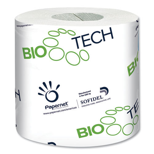 Papernet Biotech Toilet Tissue Paper 2 Ply 500 Sheets White (96 Rolls) 415596