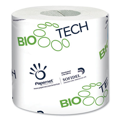 Papernet Biotech Toilet Tissue Paper 2 Ply 500 Sheets White (96 Rolls) 415596