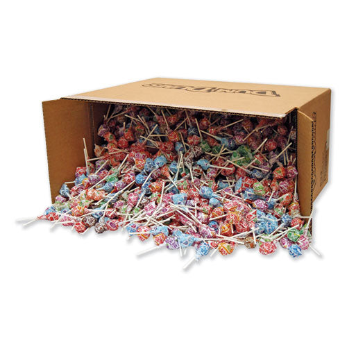 Spangler Dum-Dum-Pops, Assorted Flavors, Individually Wrapped, Bulk 30 lb Carton 534