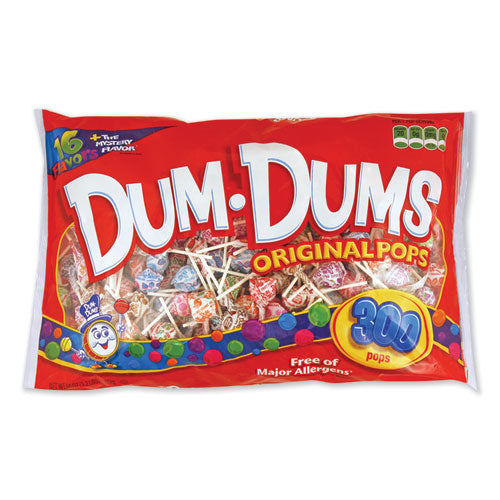 Spangler Dum-Dum-Pops, Assorted Flavors, Individually Wrapped, 300-Pack 60