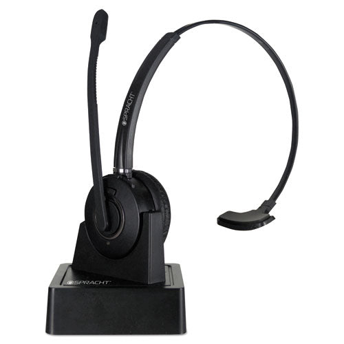 Spracht ZuM Maestro Bluetooth Headset, Monaural, Over-the-Head, Black HS2050