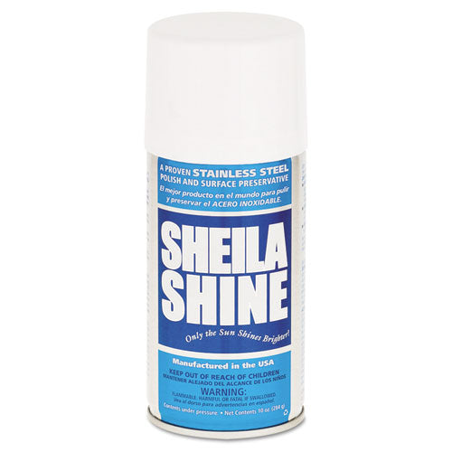 Sheila Shine Stainless Steel Cleaner and Polish, 10 oz Aerosol Spray 1