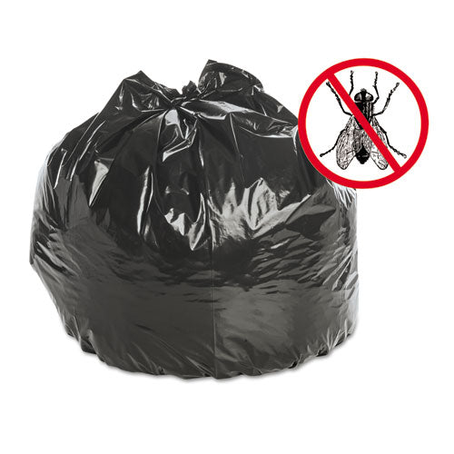Stout by Envision Insect-Repellent Trash Bags, 30 gal, 2 mil, 33" x 40", Black, 90-Box P3340K20