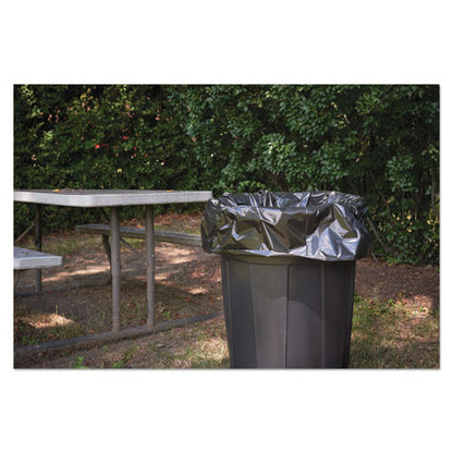 Stout by Envision Insect-Repellent Trash Bags, 55 gal, 2 mil, 37" x 52", Black, 65-Box P3752K20