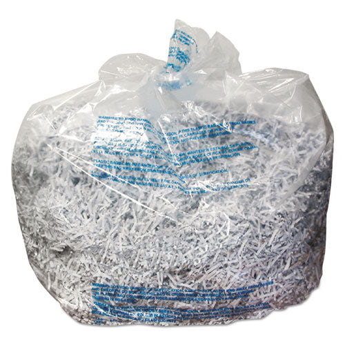 GBC Plastic Shredder Bags, 30 gal Capacity, 25-Box 1765015B