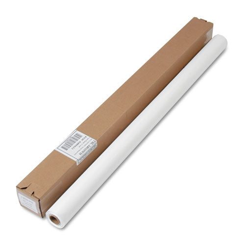 Tablemate Table Set Plastic Banquet Roll, Table Cover, 40" x 100 ft, White I4010WH