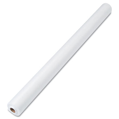 Tablemate Linen-Soft Non-Woven Polyester Banquet Roll, Cut-To-Fit, 40" x 50 ft, White LS4050WH