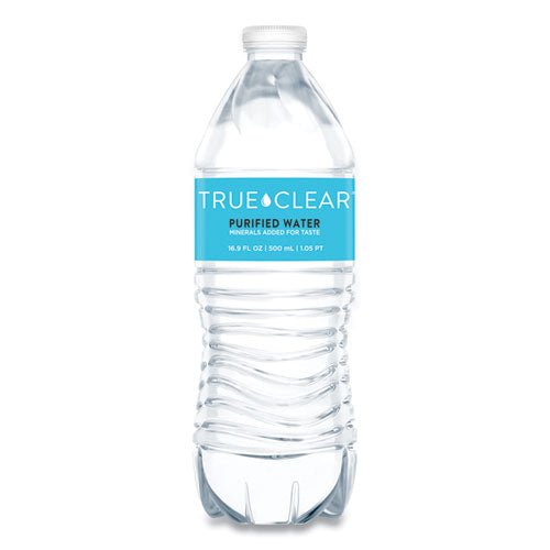 True Clear Purified Bottled Water, 16.9 oz Bottle, 24 Bottles-Carton, 84 Cartons-Pallet TRC05L24PDMPBN