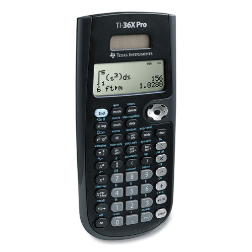 Texas Instruments TI-36X Pro Scientific Calculator, 16-Digit LCD 36PRO-TBL-1L1-A