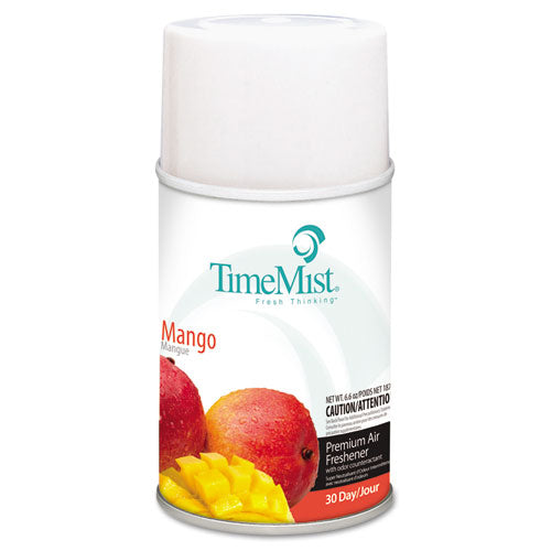 TimeMist Premium Metered Air Freshener Refill, Mango, 6.6 oz Aerosol Spray 1042810