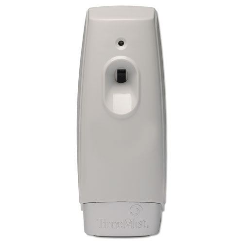 TimeMist Settings Metered Air Freshener Dispenser, 3.4" x 3.4" x 8.25", White 1047809