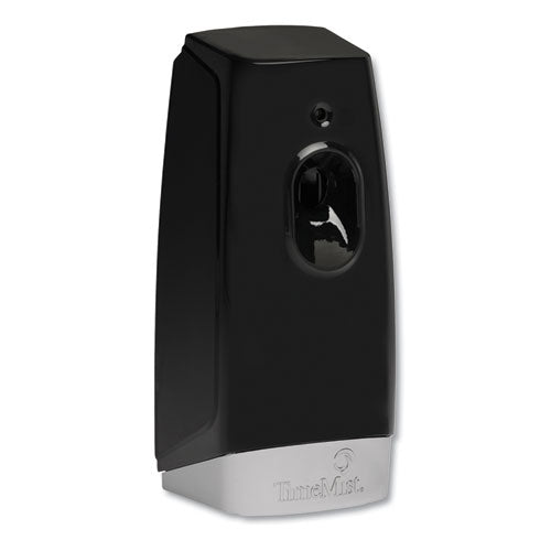 TimeMist Micro Metered Air Freshener Dispenser, 3.38" x 3" x 7.5", Black, 6-Carton 1047825