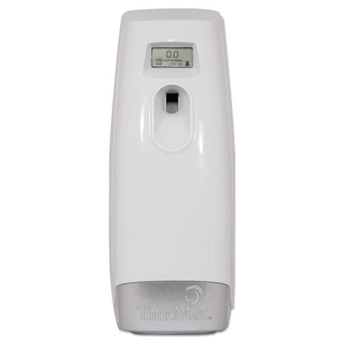 TimeMist Plus Metered Aerosol Fragrance Dispenser, 3.4" x 3.4" x 8.25", White 1048502
