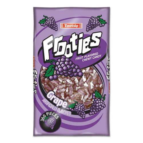 Tootsie Roll Frooties, Grape, 38.8 oz Bag, 360 Pieces-Bag TOO7801