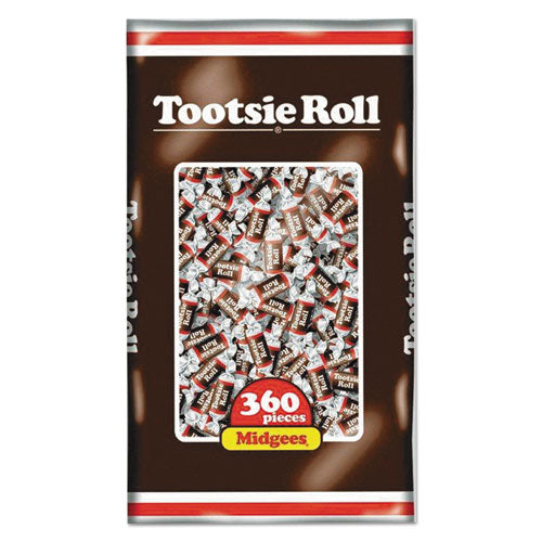Tootsie Roll Midgees, Original, 38.8 oz Bag, 360 Pieces TOO7806
